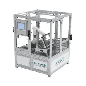Roboterzelle k-tech für Prüftechnik Roboterzelle k-tech für Prüftechnik